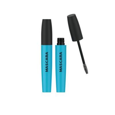 China Hot Selling Popular Blue Matte Mascara Tube Custom Cosmetic With Magic Wands for sale