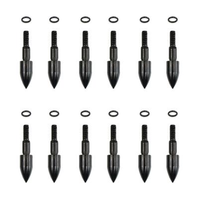 China Pointdo Aluminum Inserts .244 6.2mm Round Field Practice Target Points Archery Archery Tips For Carbon Arrow Shaft Round for sale