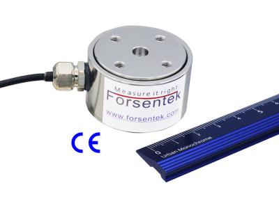 China Flanged Compression Force Measurement Transducer 2kN Compression Load Cell 5kN for sale