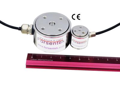 China Flange Type Compression Force Transducer 4.5klb 2.25klb 1.12klb Compression Load Cell for sale