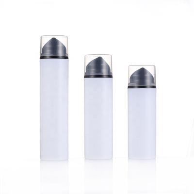 China PP Material Wholesale Cosmetic Spray 50ml Refillable Airless Pump Bottle For Lotion for sale