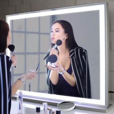 China Beautme Large Hollywood Lighted Vanity Mirror Lighted To Make Up Espejos Decorativos Vanity Mirror With Lights for sale