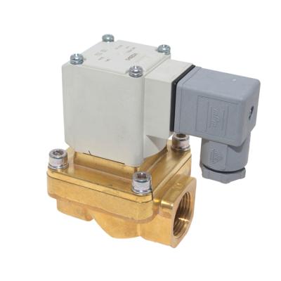 China Genuine SMC DC24V VXZ250HG 1.0Mpa 20mm Orifice G3/4 Direct Acting Solenoid Control » 2/2 Way Fluid Control Brass Solenoid Valve for sale