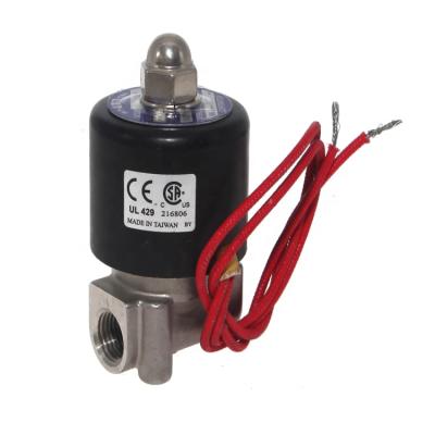 China Factory Genuine CE MIT-Unid-CNS UL429 CAS Unid SUS-06 -08 Stainless Steel SUS304 Solenoid Valve AC220V for sale