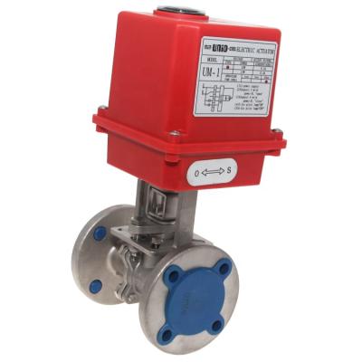 China Factory Genuine Best Price MIT-Unid-CNS UM-1-DN20-F Unid Stainless Steel Ball Valve With Electric Actuator for sale