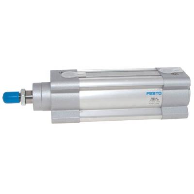 China Linear Motion DNC Pneumatic Cylinder 32X50-PPV-A 32mm Pneumatic Hole 50mm Euro Standard Square Stroker ISO15552 for sale