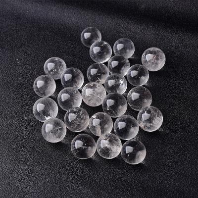 China China Natural Healing Stone Ornaments Beautiful Raw Clear Quartz Reiki Ball For Home Decoration for sale