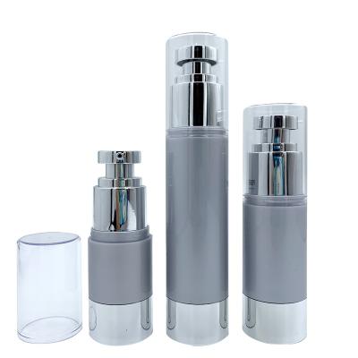 China 20ml 30ml 50ml Luxury Packaging Bottle BEAUTY PACKAGING Pump Bottle Clear Plastic Airless Aluminum Cosmetic Liquid Empty Skin Care Personal Care for sale