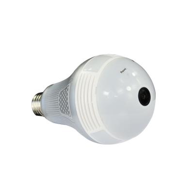 China Night Vision LED Bulb Camera 3MP Wireless Panoramic Home Security WiFi Fisheye CCTV Bulb Lamp IP Camera 360 Camara Espia for sale