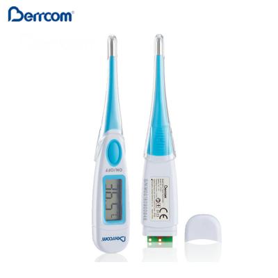 China Large Screen Waterproof Flexible Armpit Medical Care Tip Oral Clinical Digital Thermometer for sale