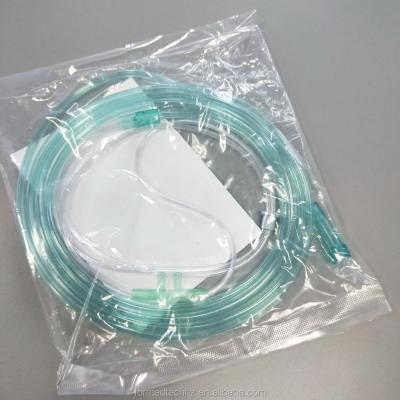 China Eco-friendly medical supplier nasal cannula with different size, color for sale