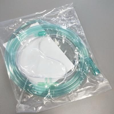 China Eco-friendly Disposable PVC Nasal Oxygen Cannula for sale