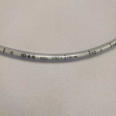 China Comfortable Medical PVC Endotracheal Tube Reinforced Uncuffed for sale