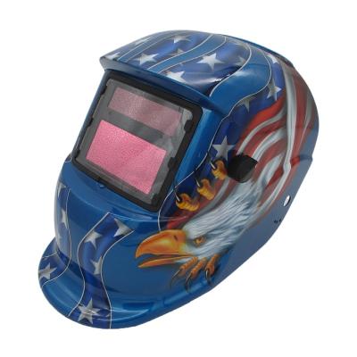 China Factory Wholesale Auto Darkening Industrial Protection Customize Safety Hardware Multiple Colors Available Welding Helmet for sale