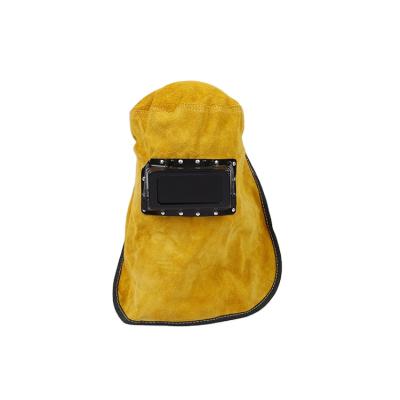 China PC Neck Protection Cowhide Resistantautomatic Fire Darkening Lightweight Welding Helmet for sale