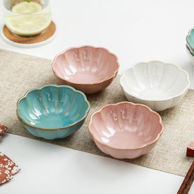 China Sustainable Manufacturer Hot Selling Popular Glazed Ceramic Small Sauce Bowls for sale