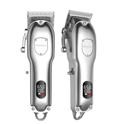 China Metal ; Refillable; New design; Ribbon ; Barber Shop Professional All Metal Electric Cordless Beard Hair Trimmer Cutter Hair Cutter Clipper for sale