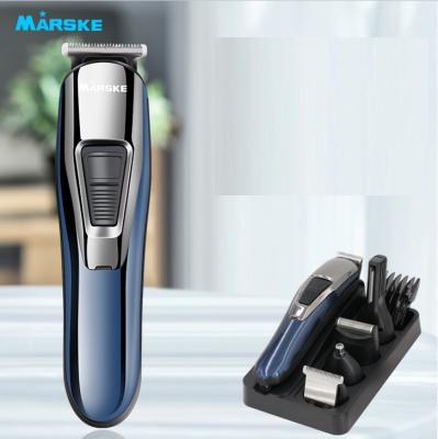 China MARSKE 5023 USB Outdoor Rechargeable New Product Professional Clipper Hair Trimmer Cut Machine Man OEM for sale