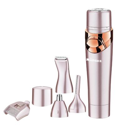 China Rose Gold New Design Epilator Blades 4in1 Multifunctional Variable Body Stainless Steel Professional Lady Shaver for sale