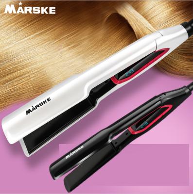 China Hot Selling Fashion Salon Hair Care Salon Hair Care LCD Display Electric Hair Straightener Professional Portable Straightener LED Hair Flat Iron for sale