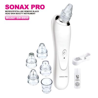 China Blackhead Removal Remove Blackhead Skin Clean USB Pore Remover Blackhead Remover Electric Facial Vacuum Cleaner for sale