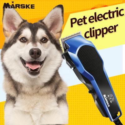 China Stocked Electric Cat Trimmer Professional Useful Pet Hair Dog Stainless Steel Professional Long Blade Rope for sale