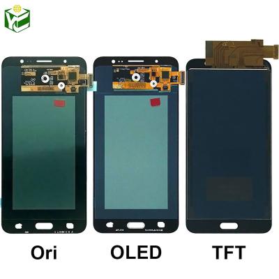 China 100% original lcd for samsung j7 2016 for samsung galaxy j7 2016 oled display for samsung j7 2016 lcd screen original 5.5 inch for sale