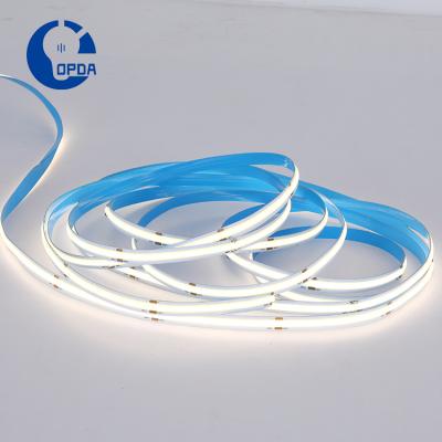 China Hotel Flip Chip On Flexible Board 24v 2700k 3000k 4000k 6000k White Flexible Silicone Tube FOB Cob Led Strip for sale