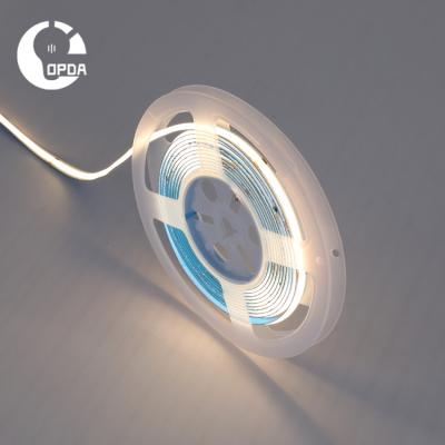 China Flexible Hotel 416led Cob Strip Light 24v 12v Led Cob TDC Led Strip Light 10MM PCB for sale