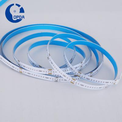 China Hotel High Density Adjustable COB 416LED/m FOB CCT LED Flexible Strip 16.4FT/5M 3000K-6000K CRI90 Dimmable FCOB for sale