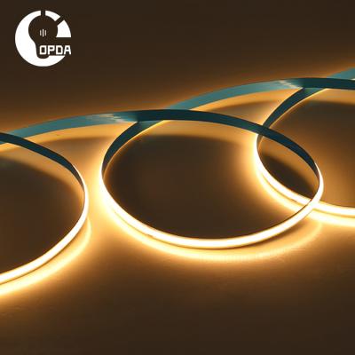 China Hotel new IP20 IP65 LE TDC tending control 416 led/m 20w 10MM cob led strip light for sale