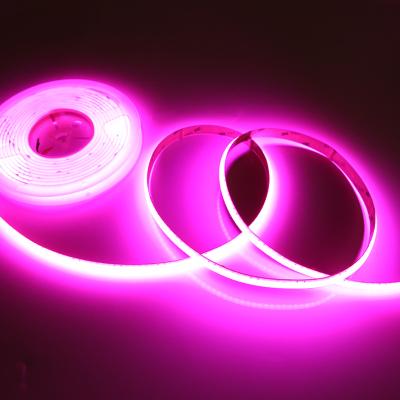 China Hotel high quality single color cob 24v 10W green led strip light for home decoration for sale