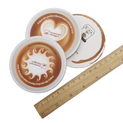 China Sustainable Customized Model 10cm Cork Coaster In Mats And Pads For Tea Cup for sale