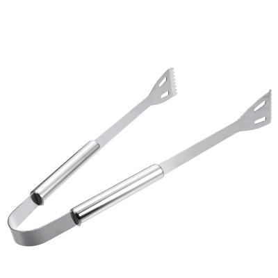 China Sustainable BBQ Accessories Stainless Steel BBQ Tools Portable Kitchen Cooking Spatula Set Shovel Fork Clamp for sale