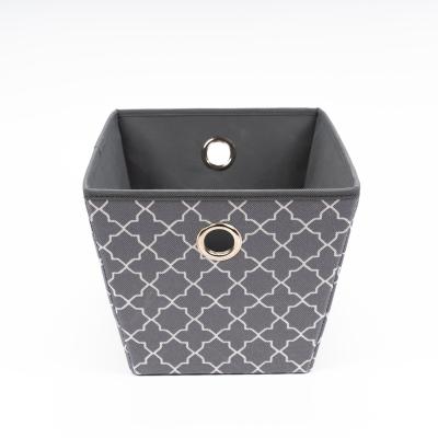 China Modern Organizer Containers Drawers Nonwoven Fabric Closet Storage Barrels Cubes for sale