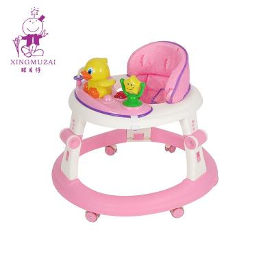 China Safe Popular 3 in 1 New Wholesale Multifunctional Baby Walker Toys With Adjustable Height and Music Box for sale