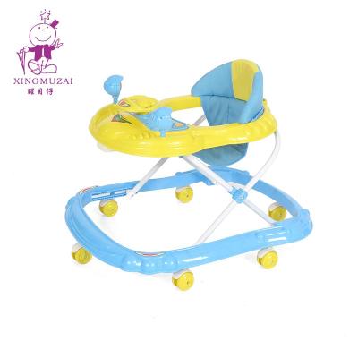 China Hot Selling Safe 4 in 1 Anti-rollover Walker For Baby Girl Turning Folding Walker Baby Boy Musical Walker For for sale