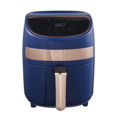 China Hotel Color Customization Digital Heat Resistant Smart Air Fryers With Fan Guard for sale