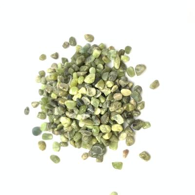 China China Gem Light Green Quartz Healing Price Opens Crystal Gravel Tumbled Mineral Stone For Home Decoration for sale