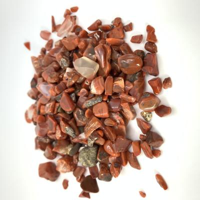 China China Quality Quartz Healing Craft Jewelry Red Crystal Gravel Natural Polishing Primary Mineral Stone for sale