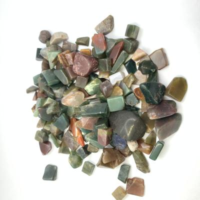 China China Marine Agate Polished Quartz Healing Crystal Gravel Stone Ore For Home Decoration for sale