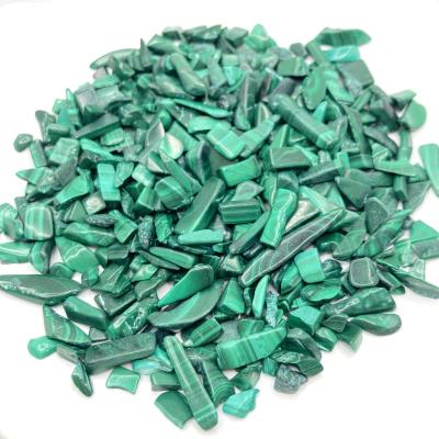 China China Wholesale Natural Malachite Green Quartz Healing Opens Raw Gravel Crystal Stone For Home Decoration for sale