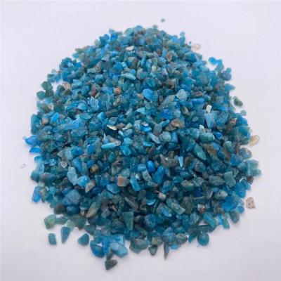 China Wholesale China Scraps Blue Irregular Natural Raw Quartz Primary Crystal Gravel Mineral Stone for sale