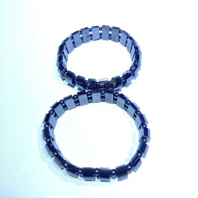 China Nuclear Magnetic Healing Gemstone Crystal Bracelets Natural Titanium High Quality CLASSIC for sale