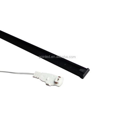 China PVC & PVC Track Rail Black PVC / Color 12/24v Slim Led Copper LED White Electrified Track Rail CE ROHS Certified for sale