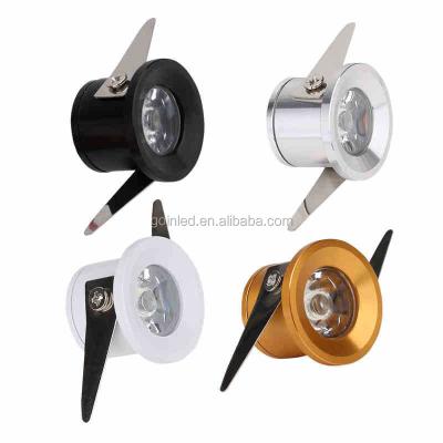 China Modern 1w 3w mini led downlight with 27mm cutout for sale