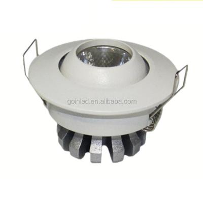 China Modern 50MM cutout cob jewelry led downlight 3W LED mini downlight recessed led mini downlight 220V for sale