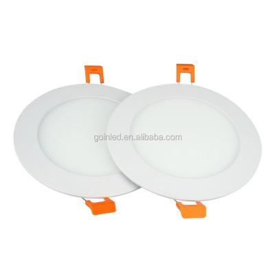 China Modern Recessed Led Panel Down Light Dimmable 18W Round Led Panel Light CE ROHS Approved Lamps For Ceiling Decoration With 210mm Cutout for sale