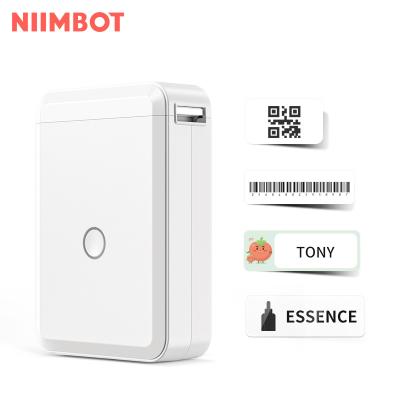 China Mini Niimbot D110 Mobile Phone Pocket Portable Thermal Printer Mini Sticker Label Printer for sale