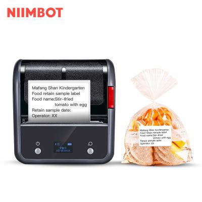 China Portable Mini NiiMbot B3S Direct Thermal Shipping Label Printer for Roll Computer Status Label for sale